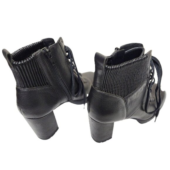 Corso Como Womens Ryman Black LEATHER Boots Size 8.5M NEW - Picture 3 of 6